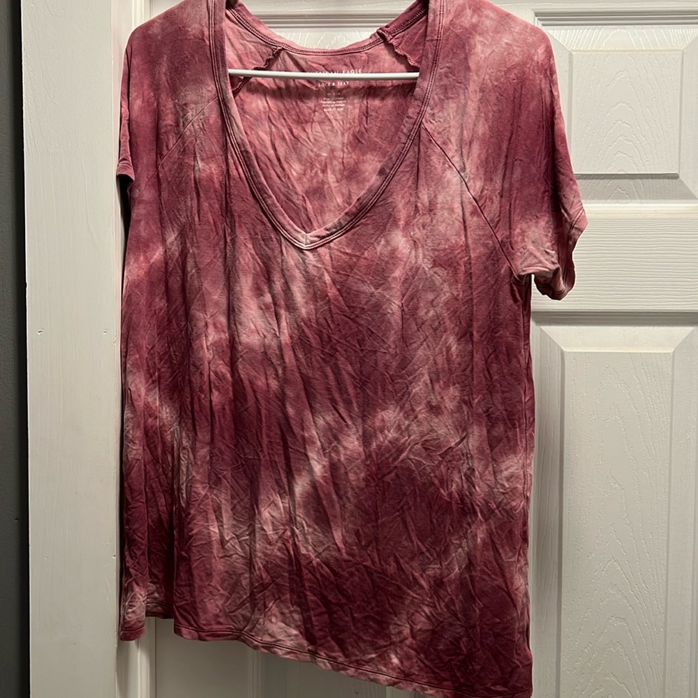 Tie dyed tee. American eagle. Size medium.